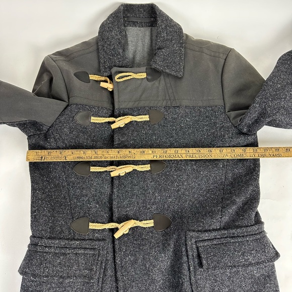 ALL SAINTS CANYON DUFFLE COAT MENS SIZE MEDIUM - Picture 4 of 13